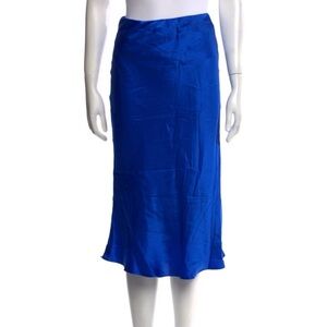 Generation Love Vibrant Blue Midi Skirt